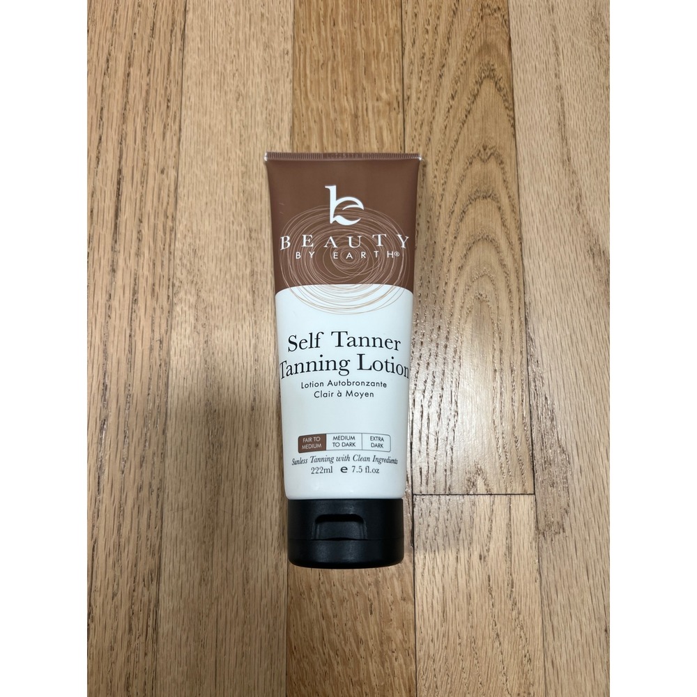 Beauty by Earth Self Tanner Tanning Lotion Women 7.5oz Fair to Medium NEW